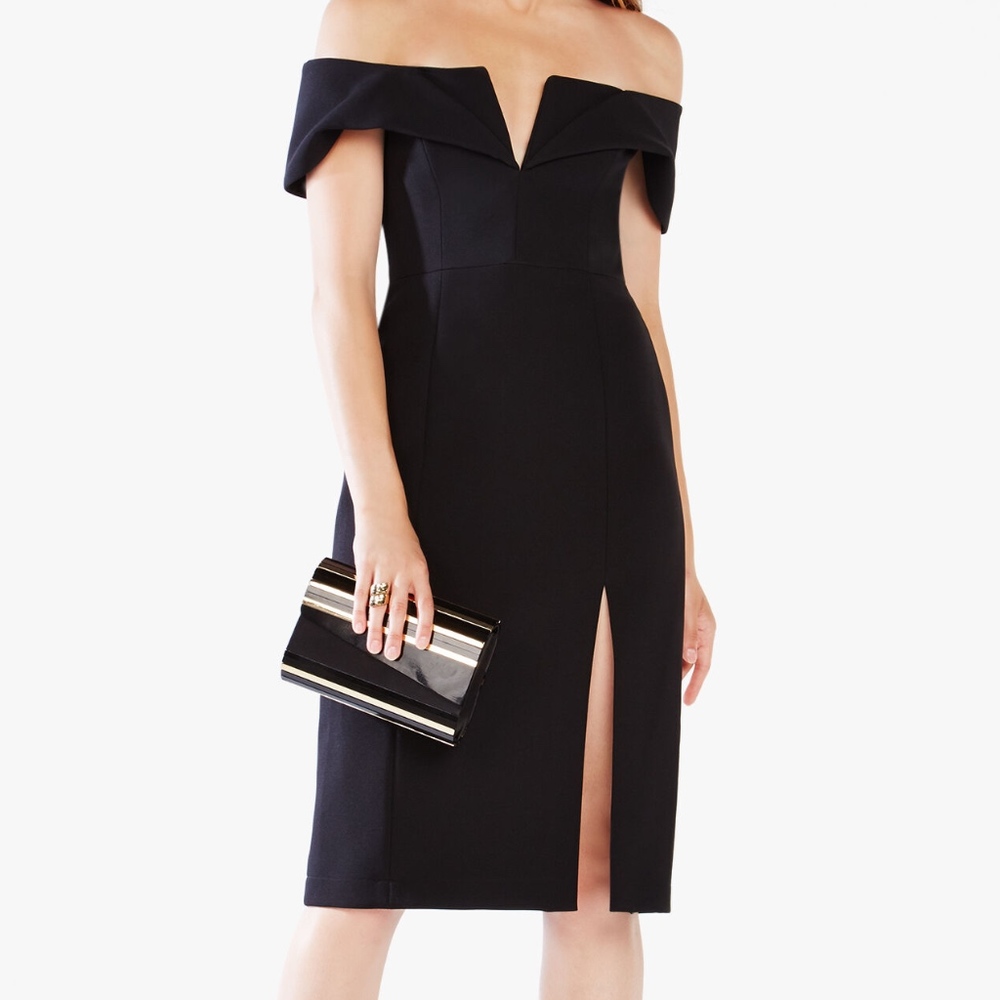 BCBG Marquis Off The Shoulder Dress - Picture 2 of 7